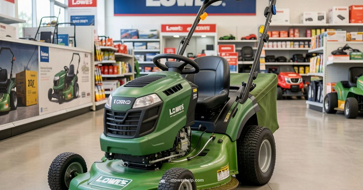 Toro at Lowe's Toro at Lowe's - Mower Help