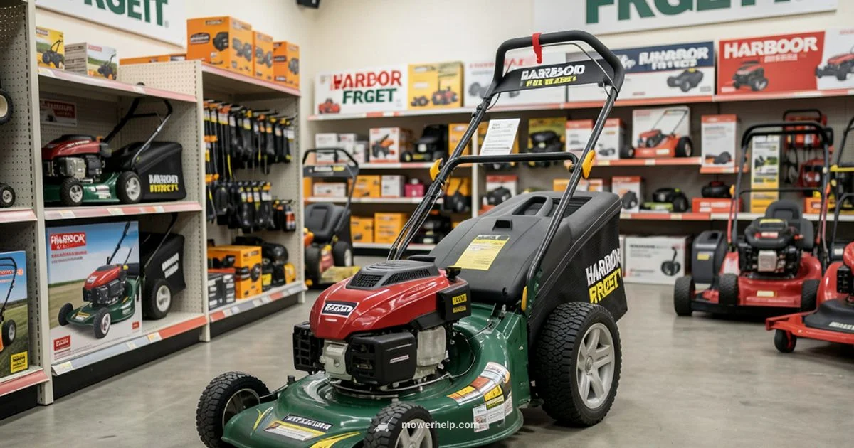 Harbor Freight Mowers - Mower Help