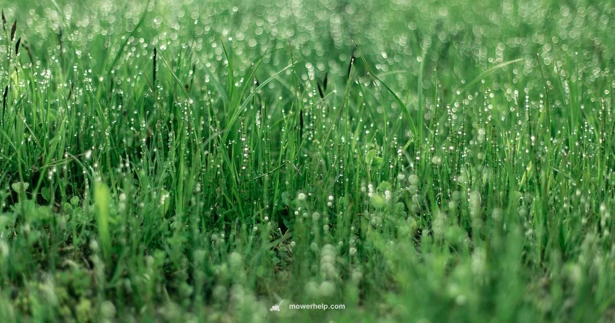 Lawn Mower After Rain - Mower Help