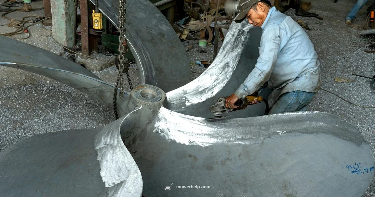 22 Inch Blade Guide - Mower Help