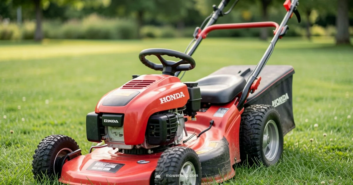 Honda HRX Review Honda HRX Review - Mower Help