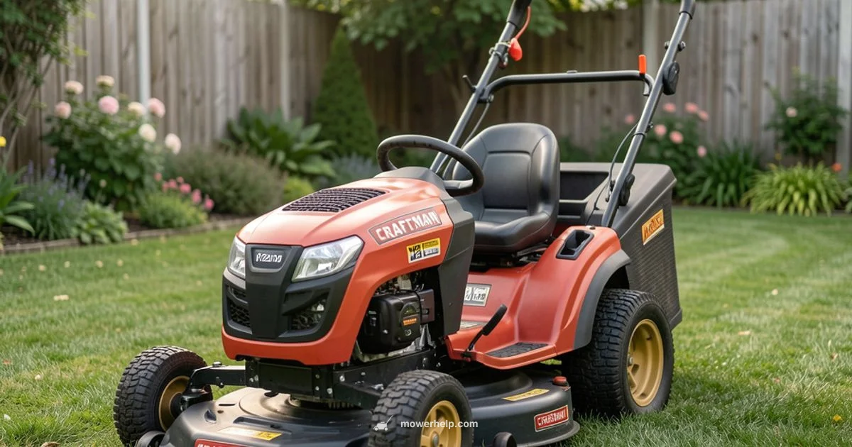 Craftsman M210 Guide - Mower Help