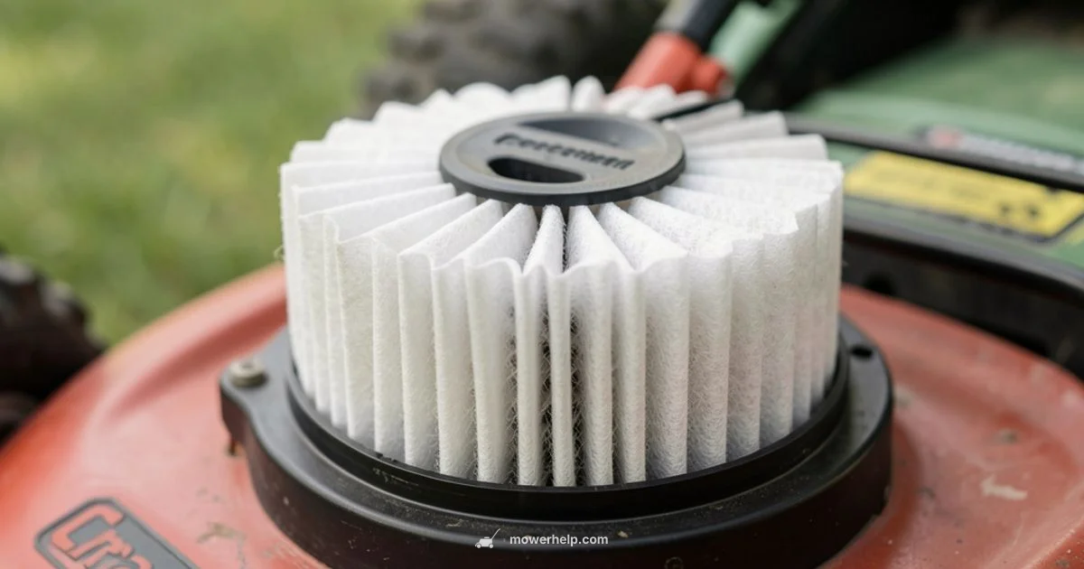 Filter Replacement Guide - Mower Help