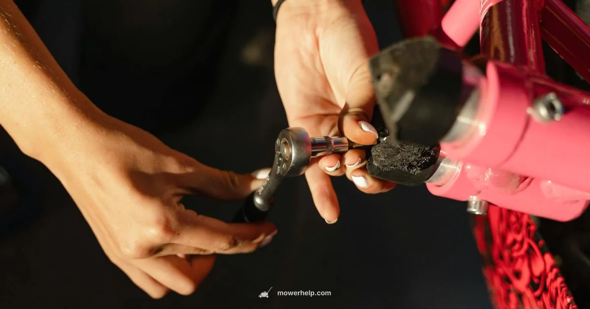 Handle Bolt Fix - Mower Help