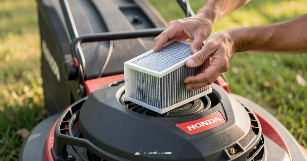 Air Filter Care - Mower Help