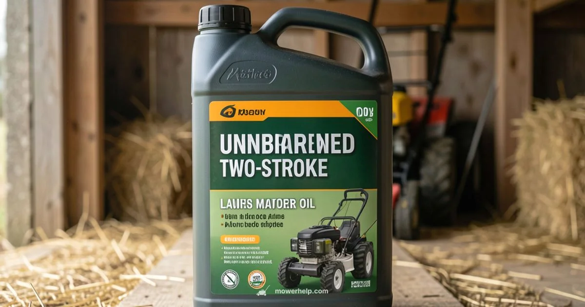 Two-Stroke Oil Guide Two-Stroke Oil Guide - Mower Help