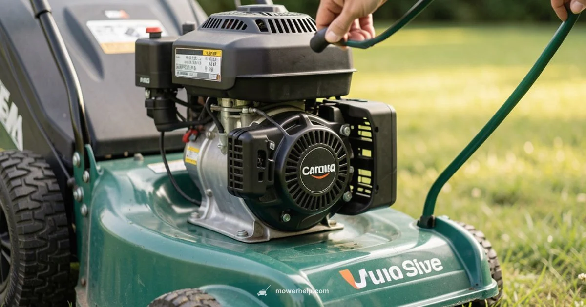 Push Mower Start - Mower Help