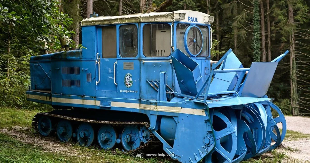 DIY Snow Plow - Mower Help