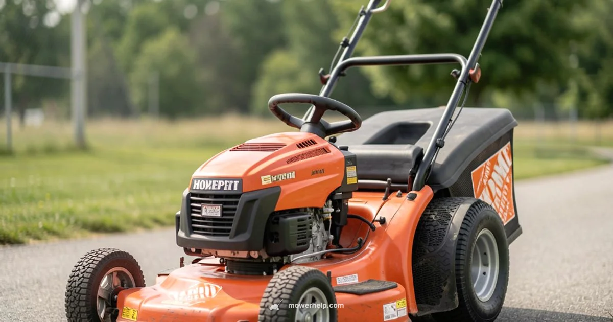 Lawn Mowers at Home Depot - Mower Help