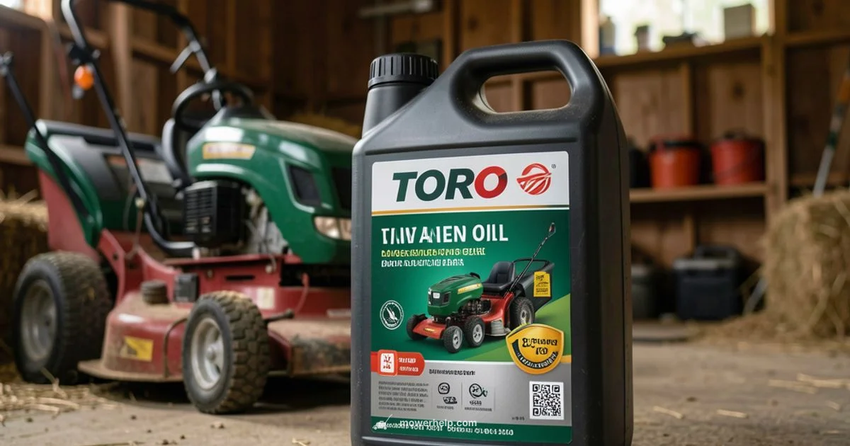 Toro Mower Oil Guide - Mower Help