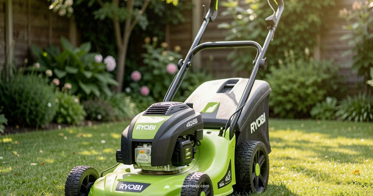 Ryobi 40V Guide - Mower Help