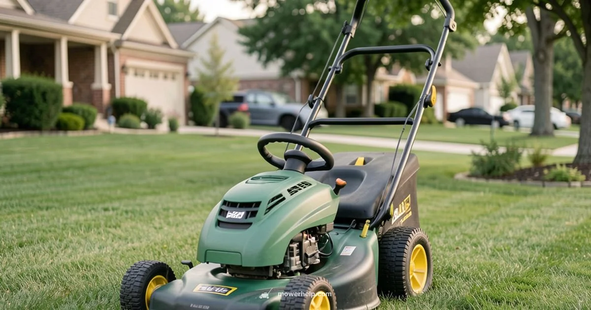 Electric Start Drive - Mower Help