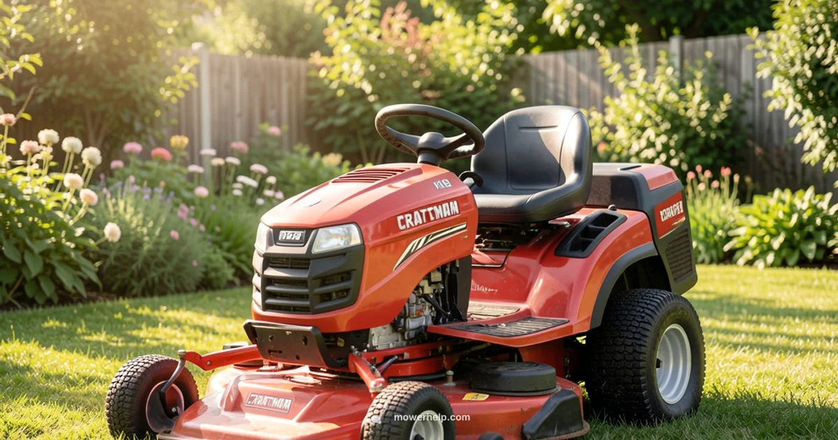 Craftsman M105 Guide - Mower Help