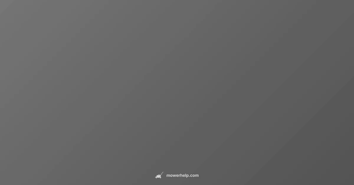 Oil Burn Fix - Mower Help (illustration)