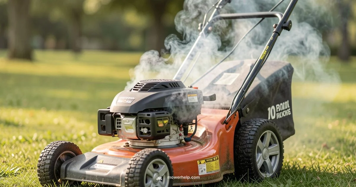 Oil Burn Fix - Mower Help