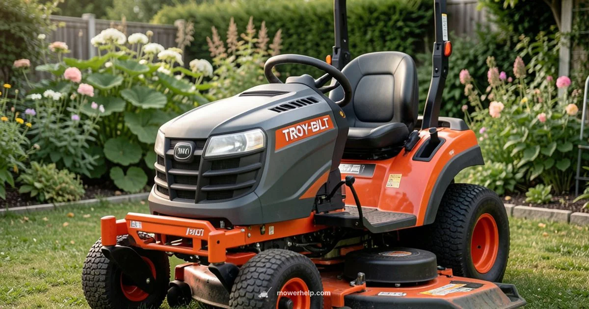 Troy-Bilt Zero Turn - Mower Help