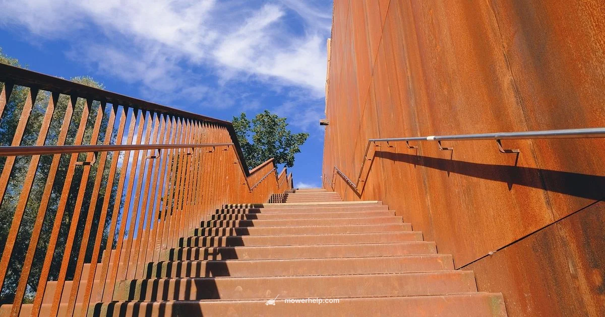 Mower Up Steps - Mower Help