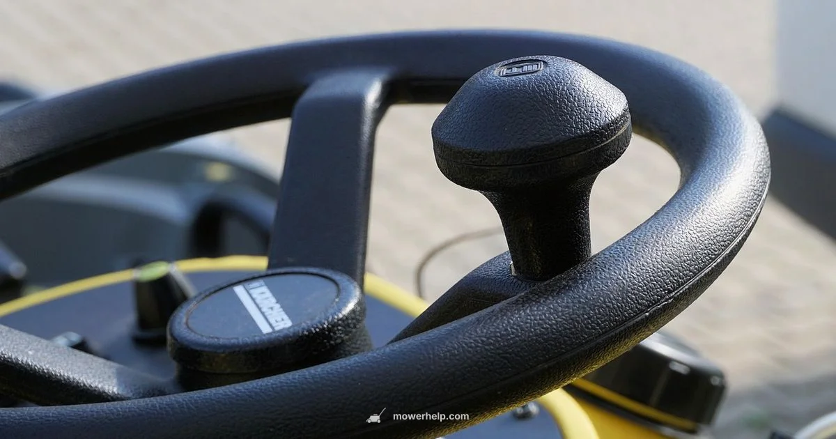 Steering Wheel Mower Steering Wheel Mower - Mower Help