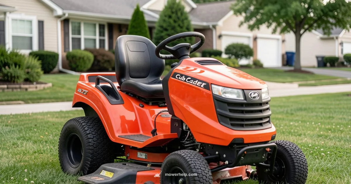 Cub Cadet RZT Guide Cub Cadet RZT Guide - Mower Help