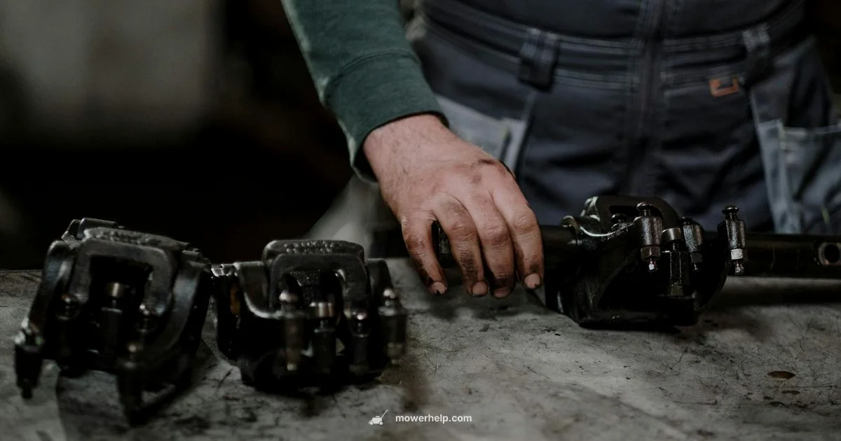 Oil Leak Fix - Mower Help