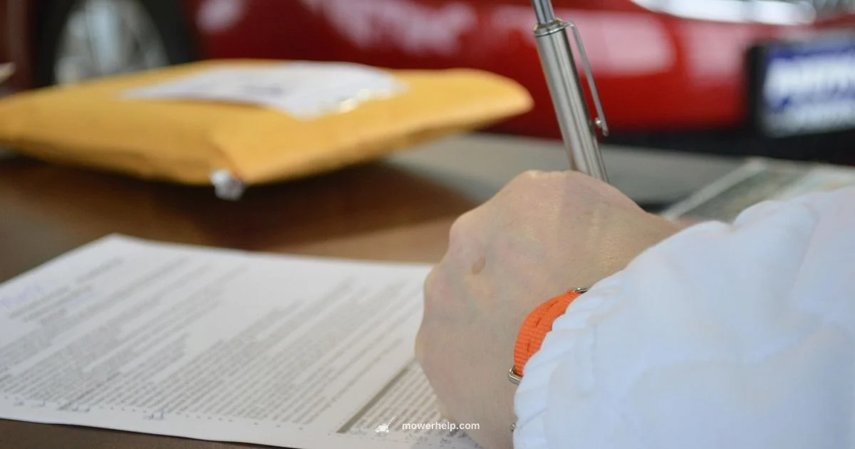 Finance Your Mower - Mower Help