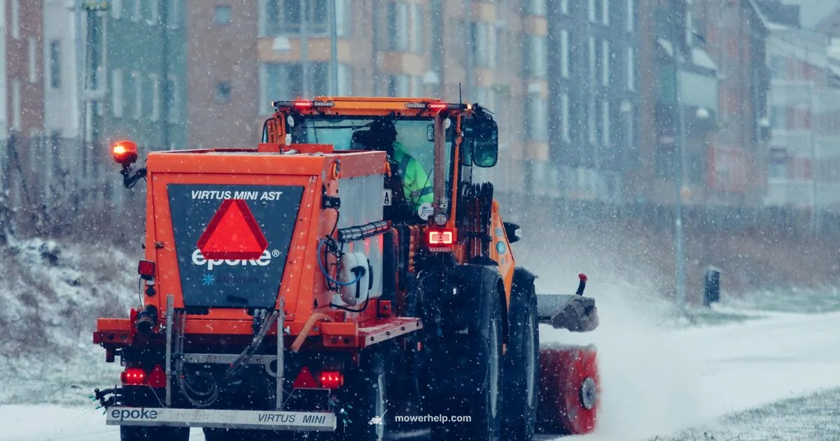 Snow Plow Mower - Mower Help