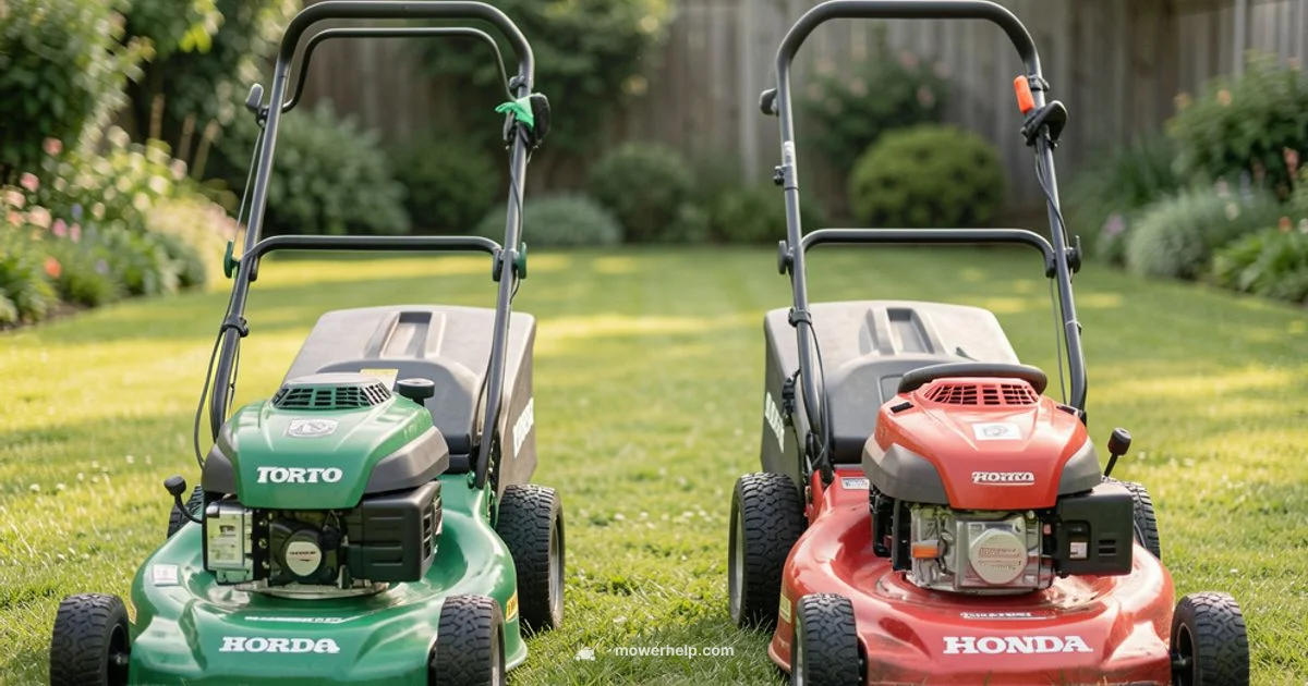 Toro vs Honda - Mower Help
