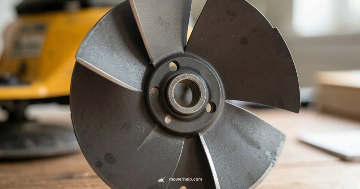 Upside Down Blade - Mower Help