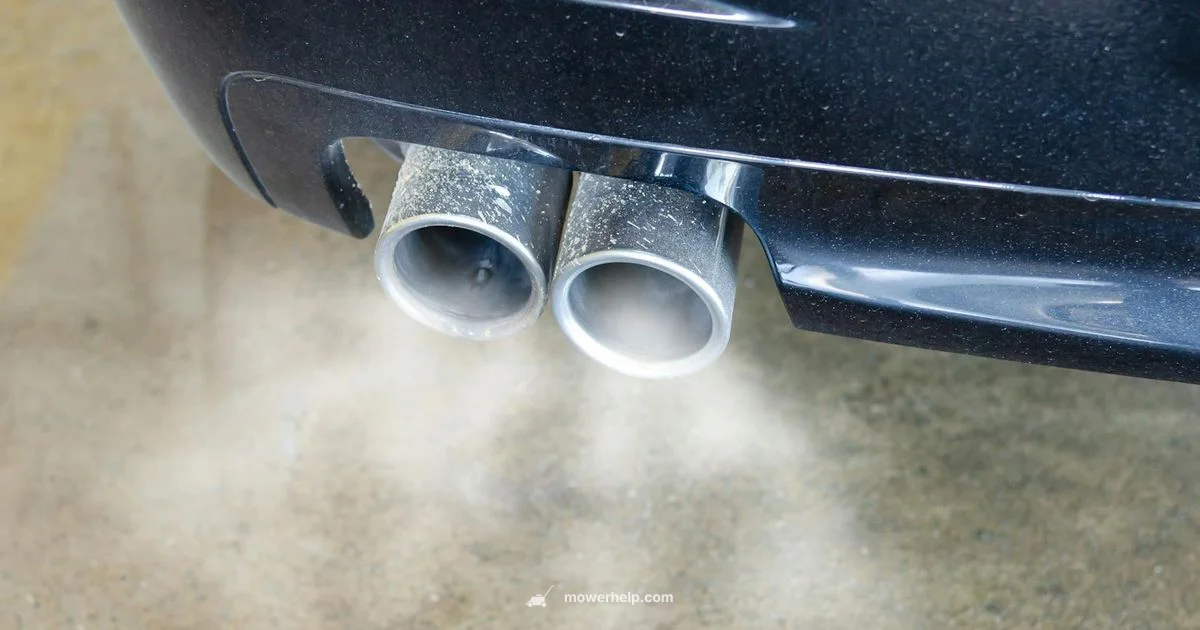 Gas Smell Fix - Mower Help