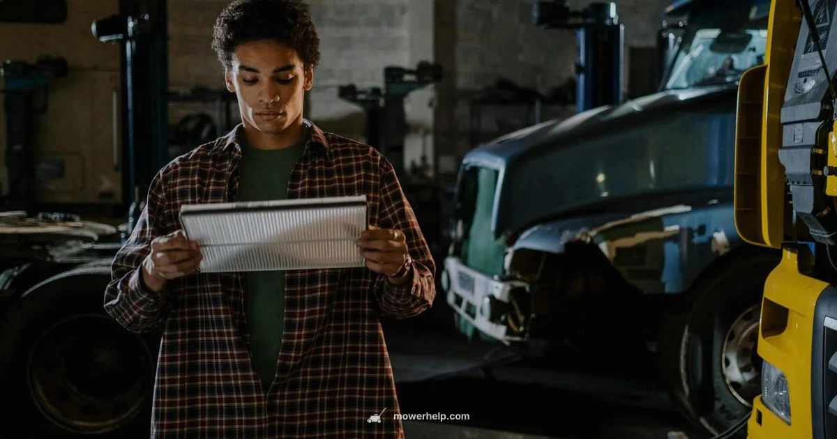 Air Filter on Lawn Mower - Mower Help