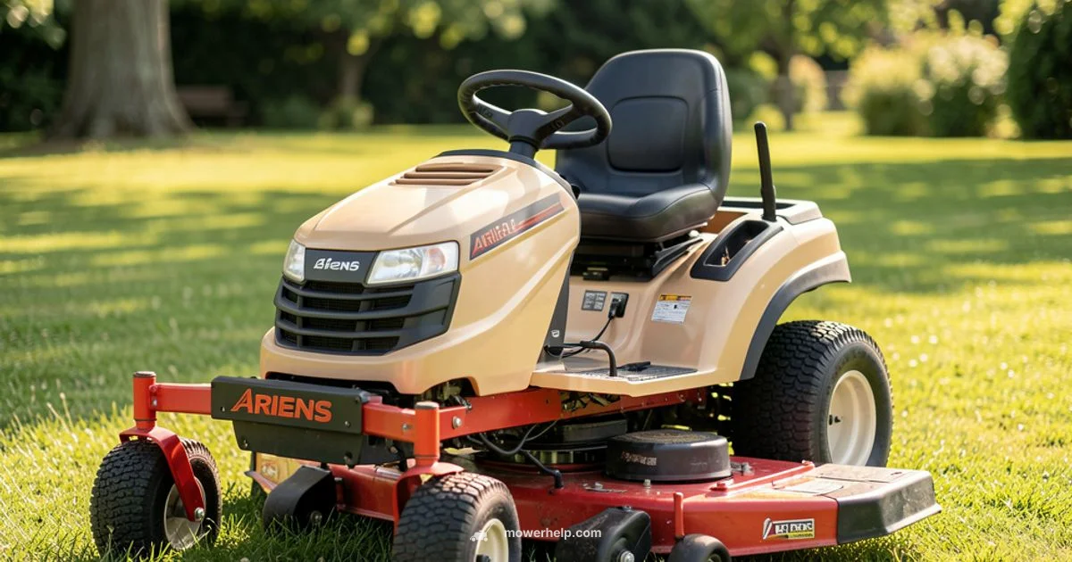 Ariens ZTR Guide - Mower Help