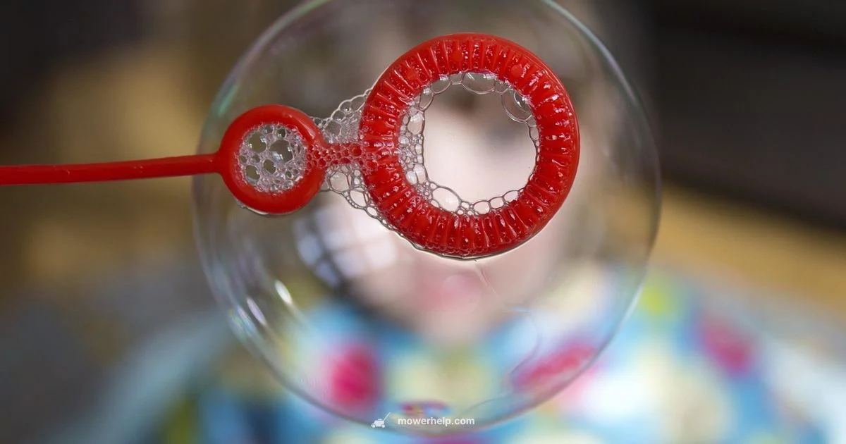 Bubble Toy Lawn Mower - Mower Help