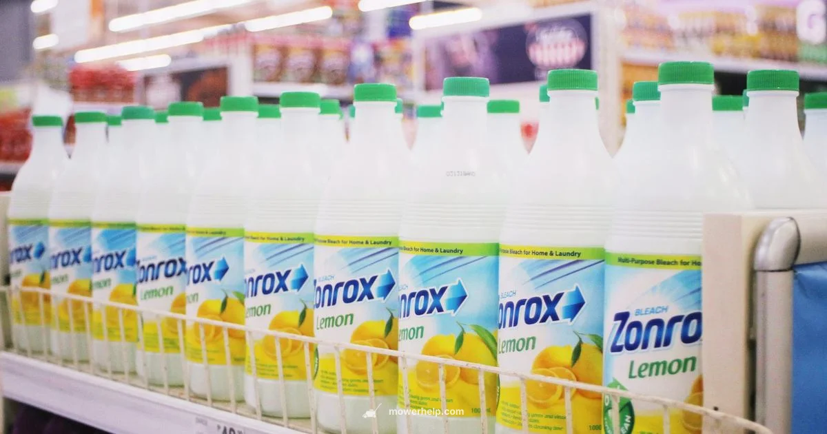 Oil on Shelf - Mower Help