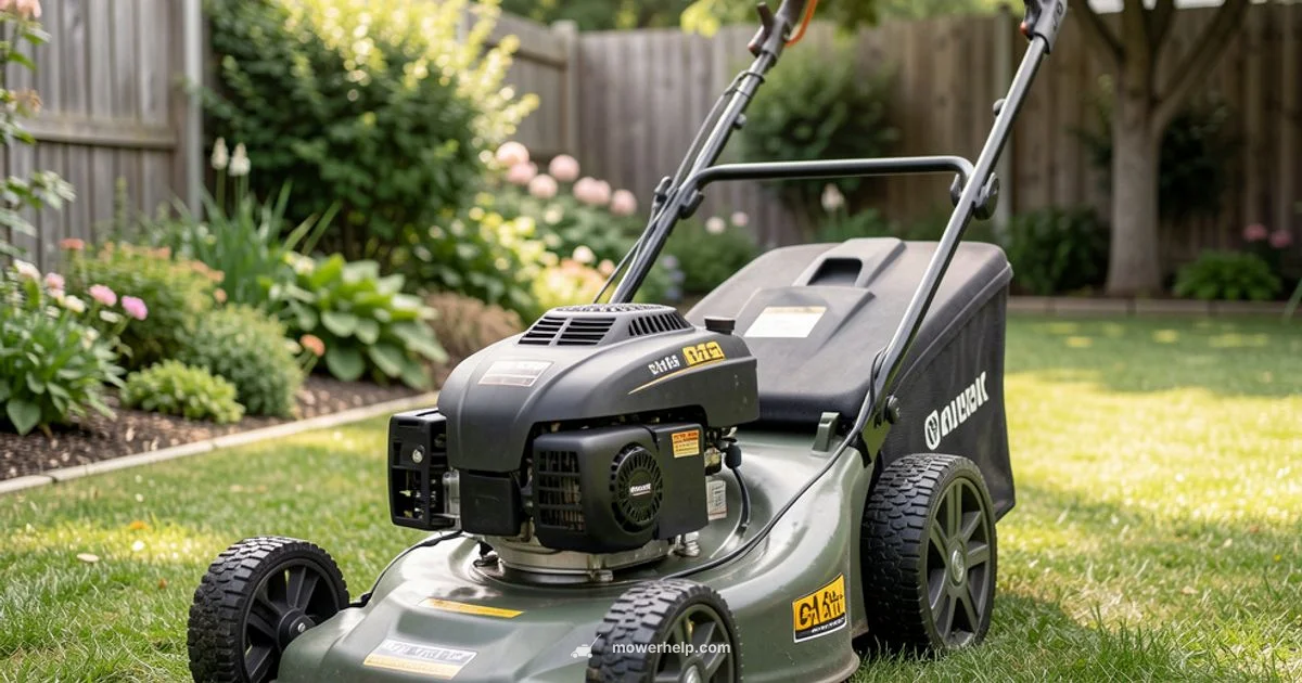 Gas Walk Behind Mower - Mower Help