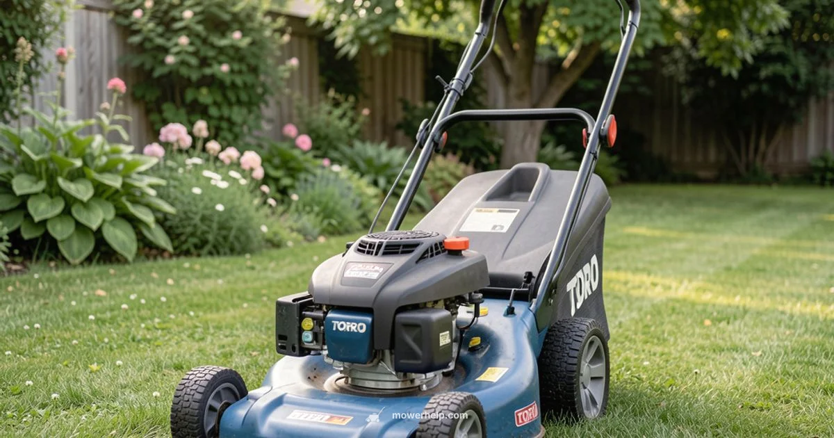 Toro Gas Mower Basics - Mower Help