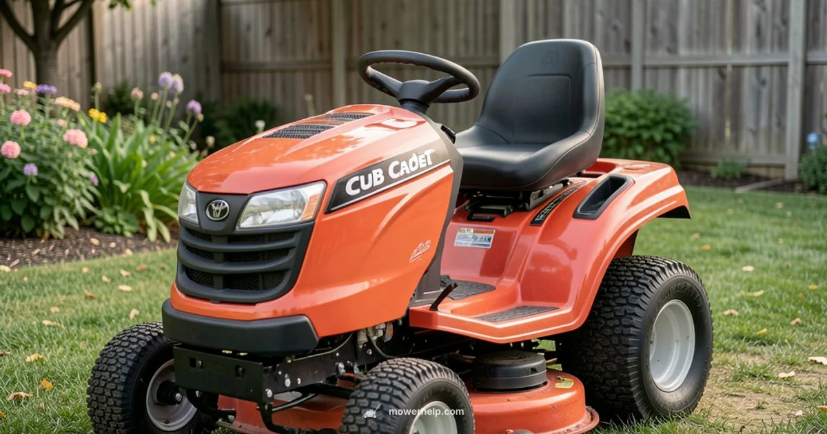 Cub Cadet Riding Guide - Mower Help