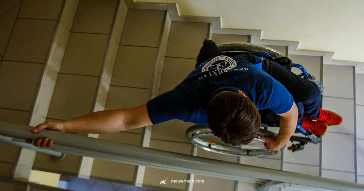 Down Stairs Move - Mower Help