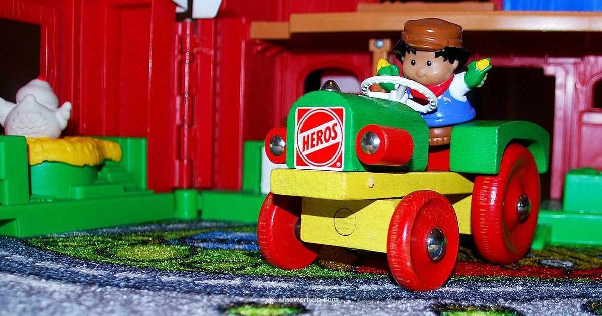 John Deere Toy Mower - Mower Help