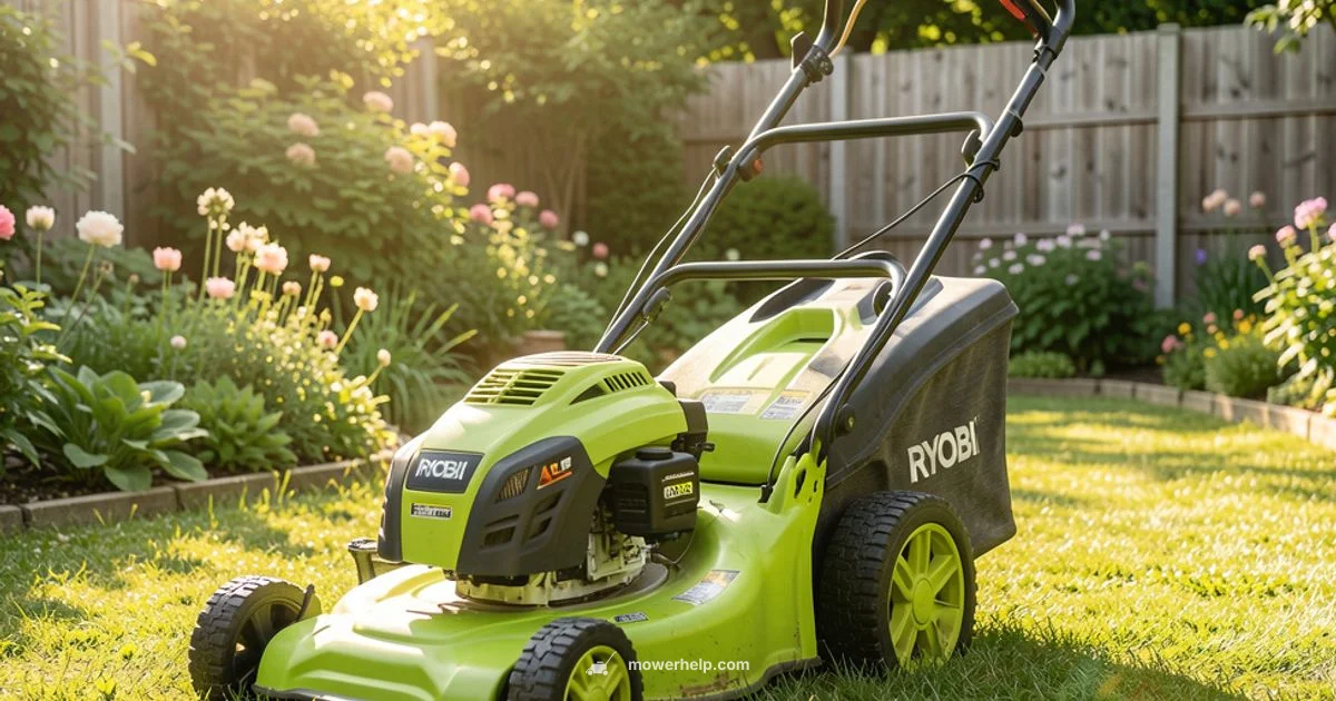Ryobi 13 Inch Mower - Mower Help