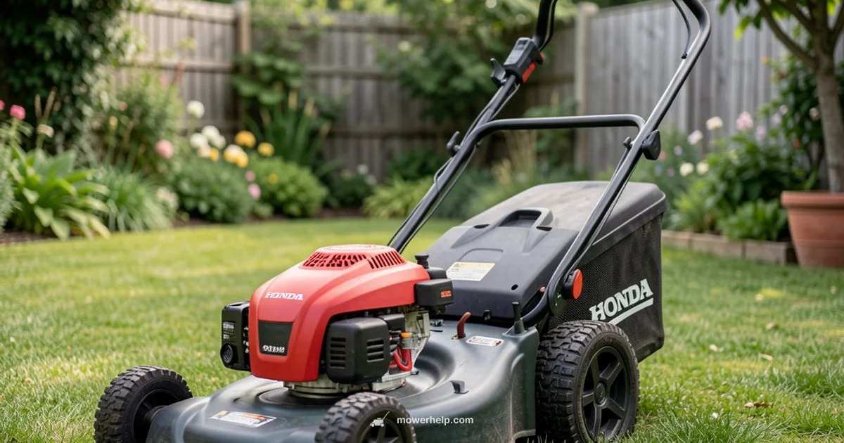 Honda Electric Start - Mower Help