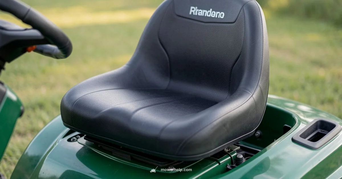 Seat Comfort Guide - Mower Help