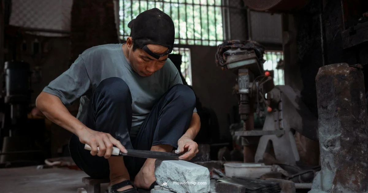 Blade Sharpening DIY - Mower Help