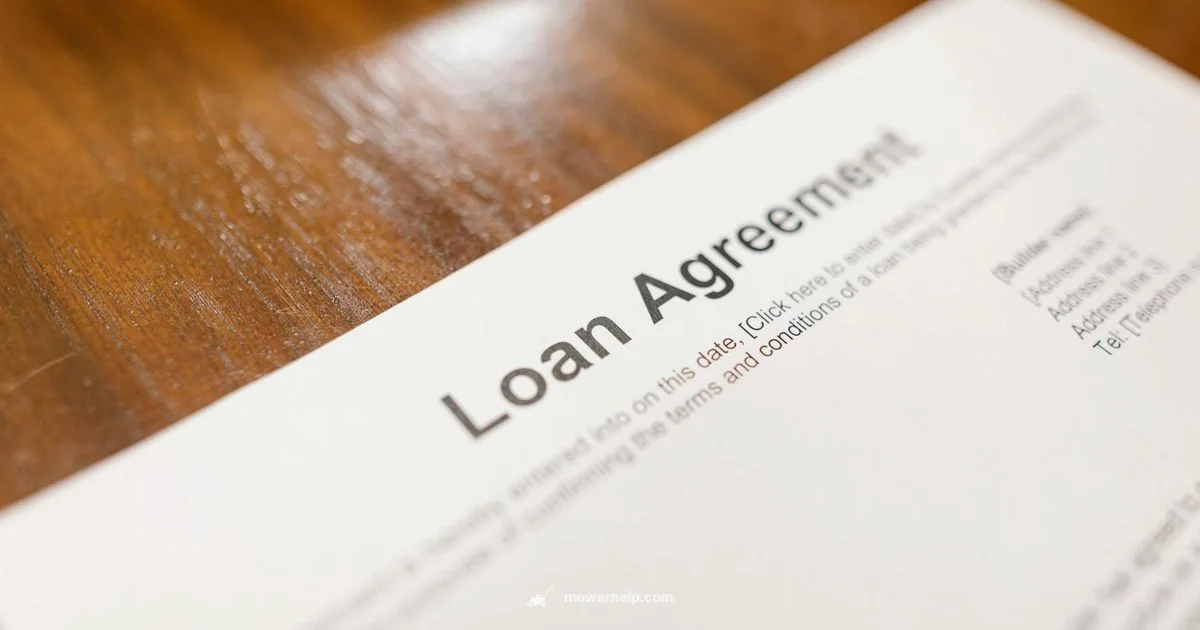 Mower Financing - Mower Help