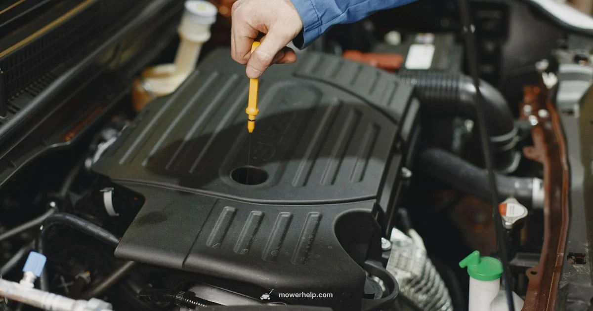 Oil Check Tips - Mower Help