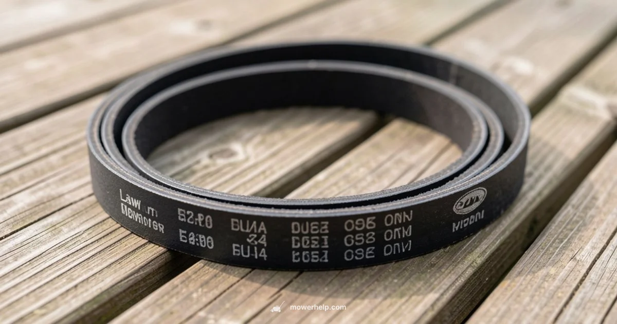 Drive Belt Essentials - Mower Help