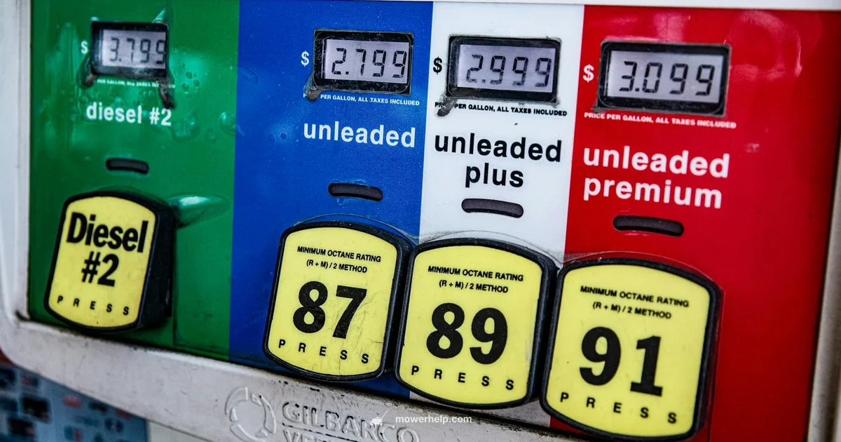 Gas at Home Depot Gas at Home Depot - Mower Help