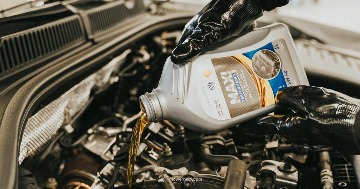 Mower Oil Guide Mower Oil Guide - Mower Help