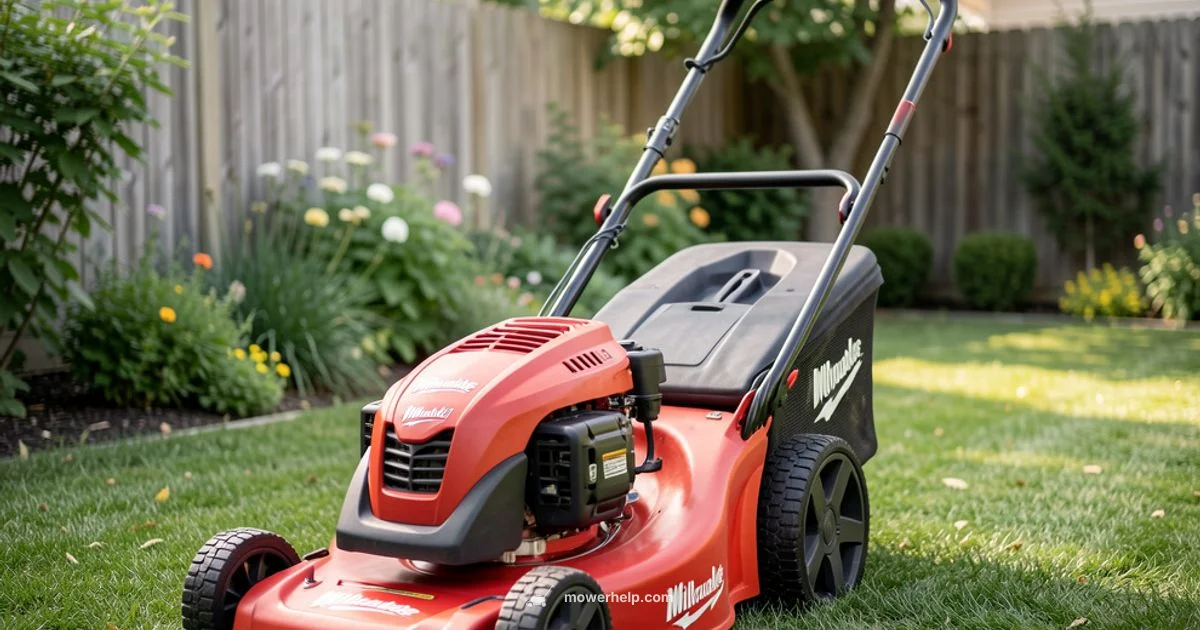 Milwaukee Cordless Mower - Mower Help