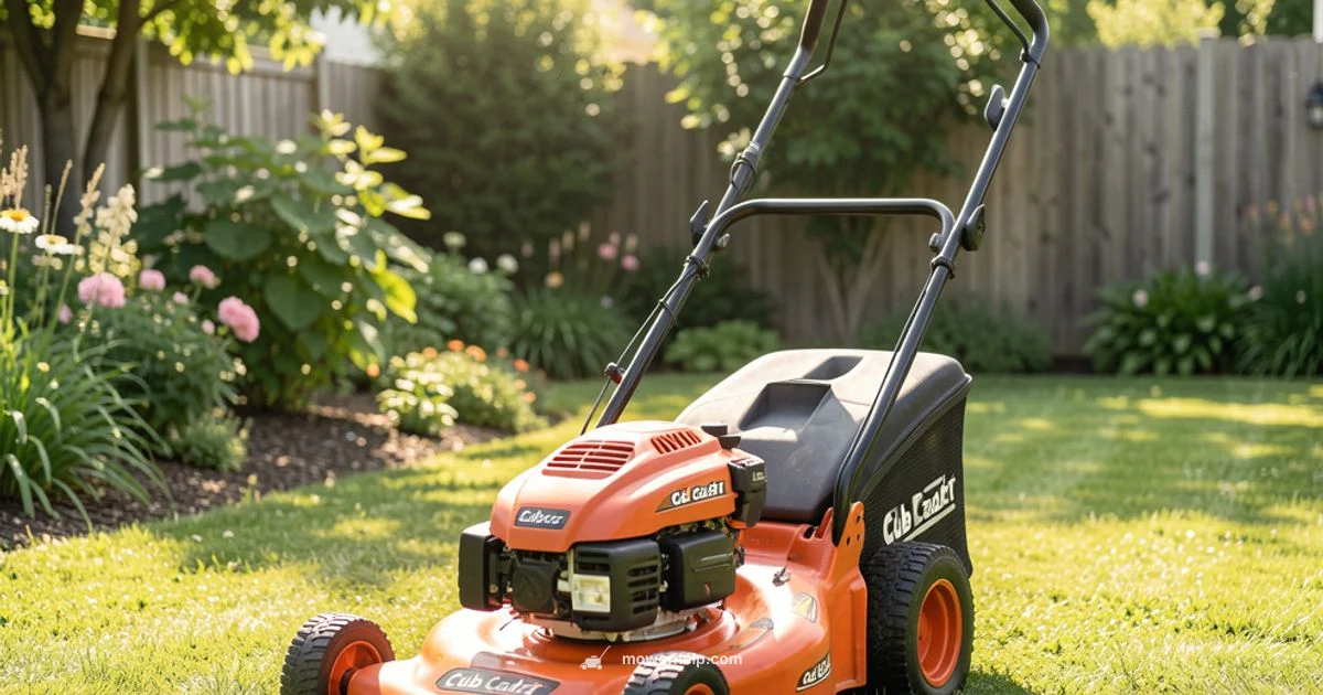 Cub Cadet Push Mower - Mower Help