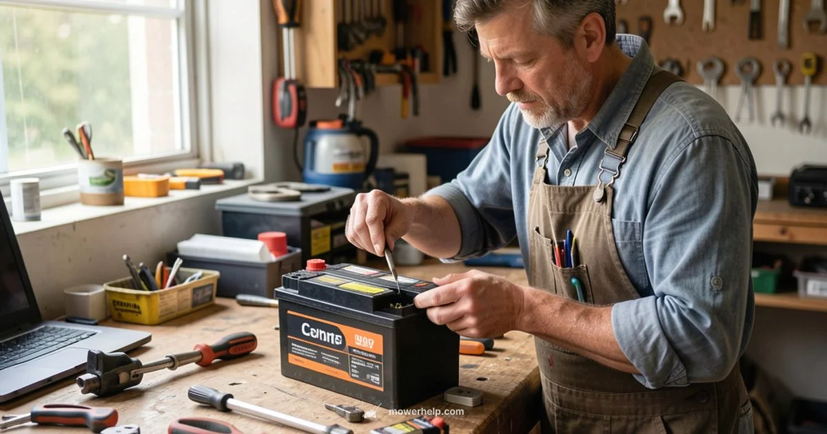 Battery Replacement Guide Battery Replacement Guide - Mower Help